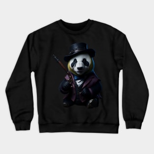 Panda bear Security Guard Crewneck Sweatshirt